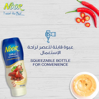 NOOR CHILLI MAYONNAISE 425ml