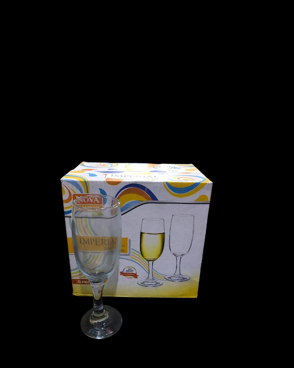 NOVA IMPERIAL GLASS 3PC-SNV026