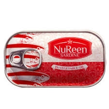 NUREEN SARDINES IN VEG OIL 125gm