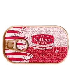 NUREEN SARDINES IN VEG OIL 125gm