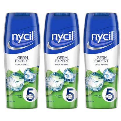 NYCIL HERBAL COOLING TALC 187.5gm