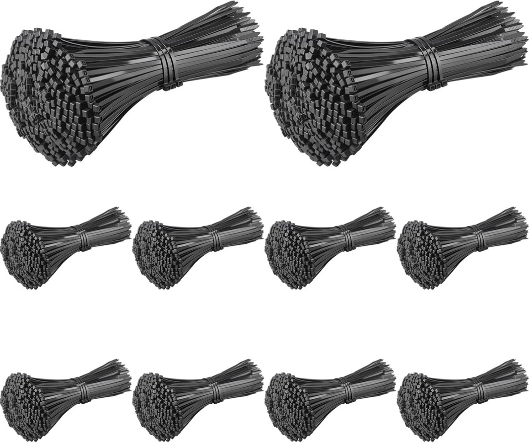 NYLON CABLE TIE 400pcs 3X200MM 10577-1