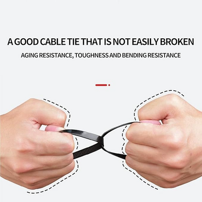 NYLON CABLE TIE 400pcs 3X200MM 10577-1