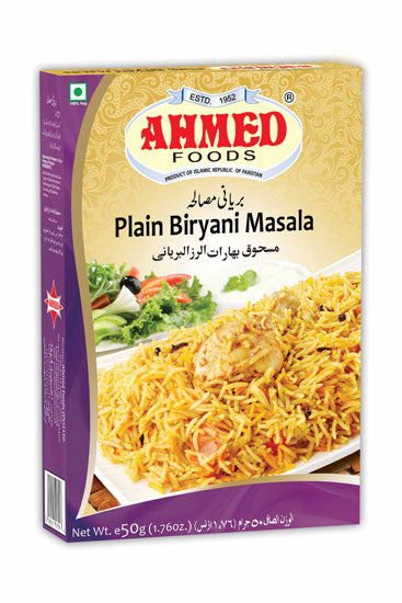 Ahmed Plain Biryani Masala 50 Gm