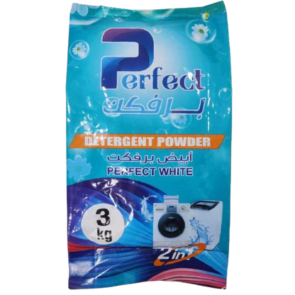 Perffekt White Detergent Powder, 3kg