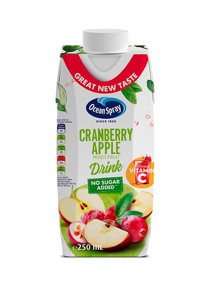 OCEANSPRAY CRANBERRY APPLE JUICE 250ml