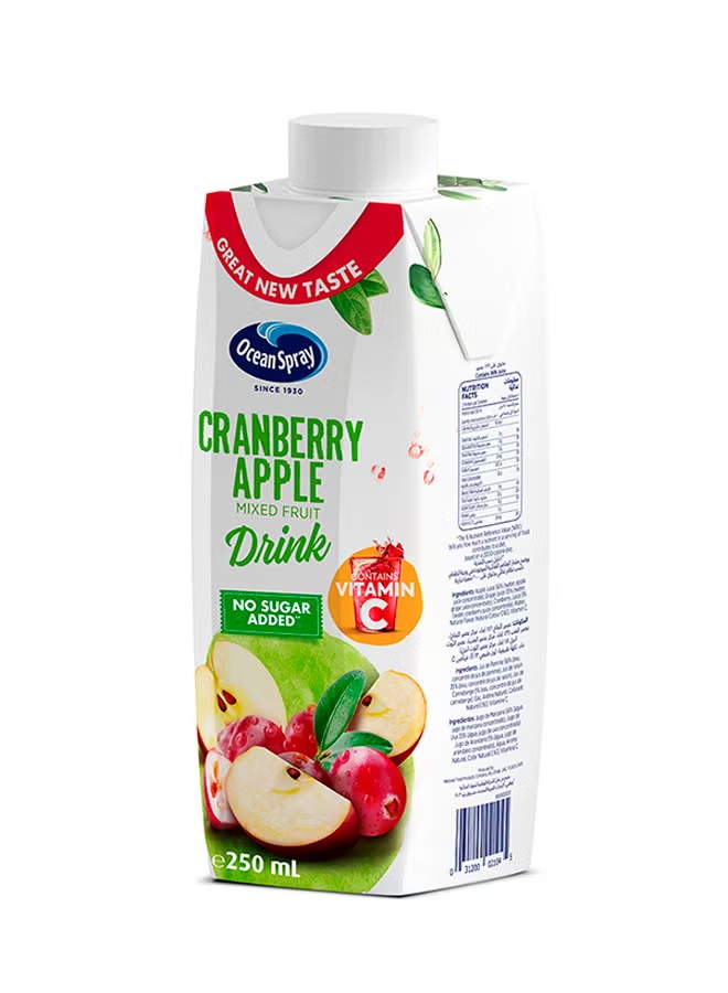 OCEANSPRAY CRANBERRY APPLE JUICE 250ml