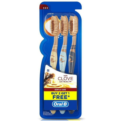 ORAL B CLOVE TOOTHBRUSH 3Pcs