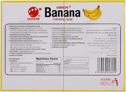 ORION BANANA GUM 20x5Sticks
