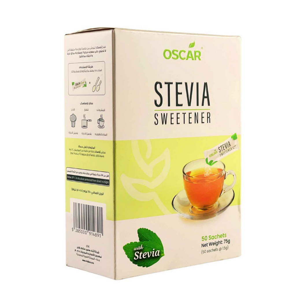 OSCAR STEVIA SWEETENER 75gm