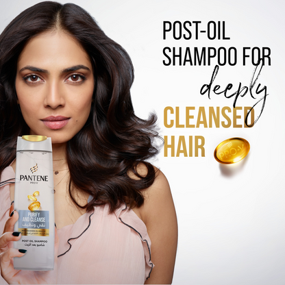 PANTENE PURIFY & CLEANSE OIL SHAMPOO 400ML