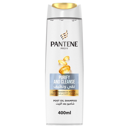 PANTENE PURIFY & CLEANSE OIL SHAMPOO 400ML
