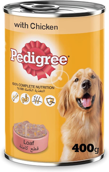 PEDIGREE DOGFOOD CHICKEN LOAF 400gm