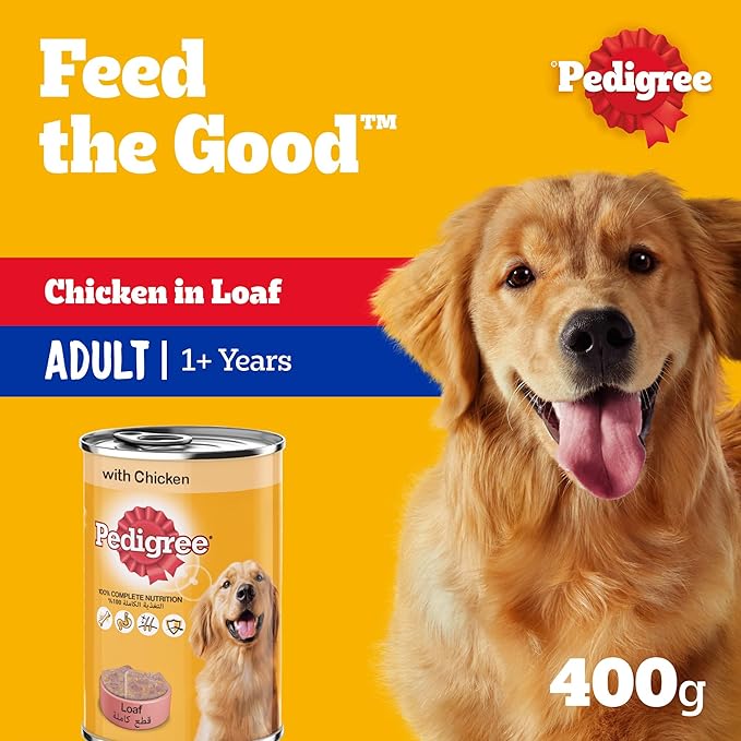 PEDIGREE DOGFOOD CHICKEN LOAF 400gm