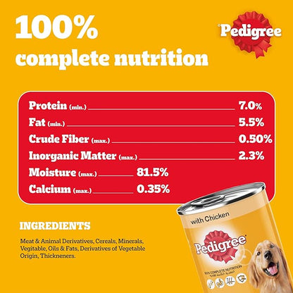PEDIGREE DOGFOOD CHICKEN LOAF 400gm