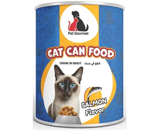 PET GOURMET CAT CAN FOOD SALMOON 375gm