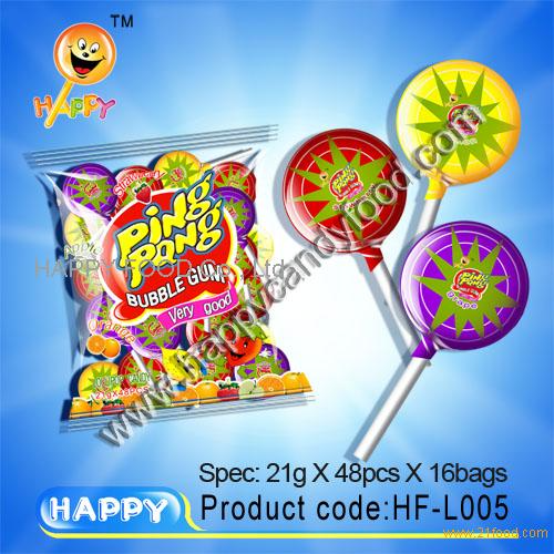 PING POP BBL LOLLYPOP ASTD 48Pcs