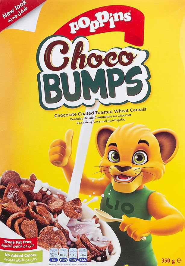 POPPINS CHOCO BUMPS 350gm