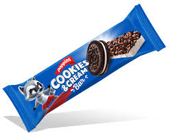 POPPINS COOKIES & CREAM RINGS 350gm
