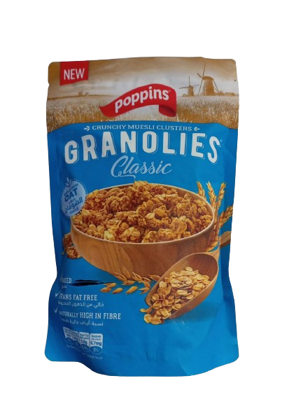 POPPINS GRANOLIES CLASSIC 300gm