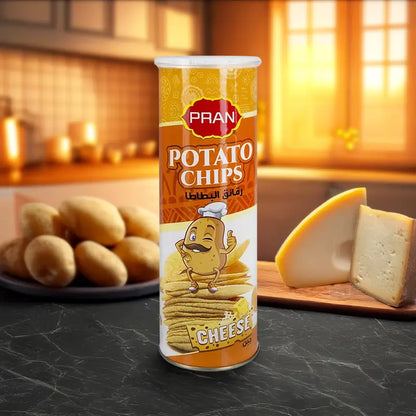 PRAN POTATO CHIPS CHEESE 160G