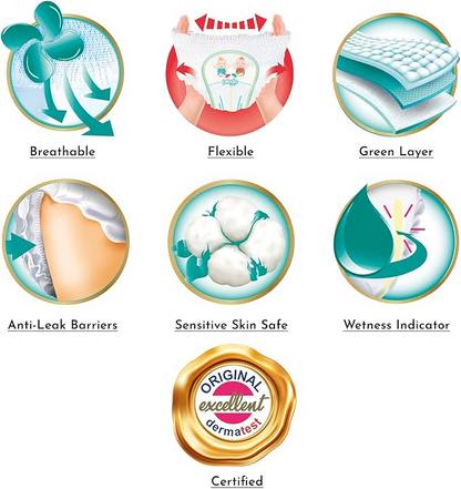 PREDO BABY PANTS 32Pcs XL-NO5