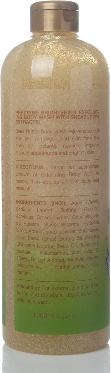 PRETTYBE SHEA BTR BODYWASH 1000ML