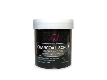 PRETTYBE CHARCOAL SCRUB 500ML