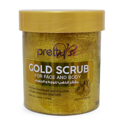 PRETTY GOLD FACE & BODY SCRUB 500ml