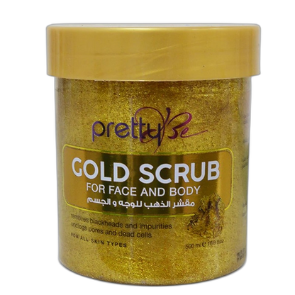 PRETTY GOLD FACE & BODY SCRUB 500ml