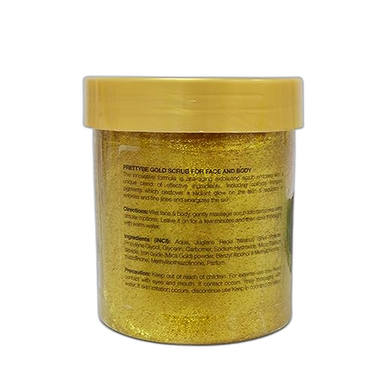 PRETTY GOLD FACE & BODY SCRUB 500ml