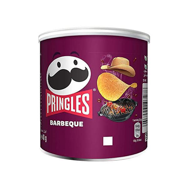 PRINGLES BARBEQUE CHIPS 40gm