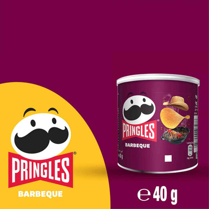 PRINGLES BARBEQUE CHIPS 40gm