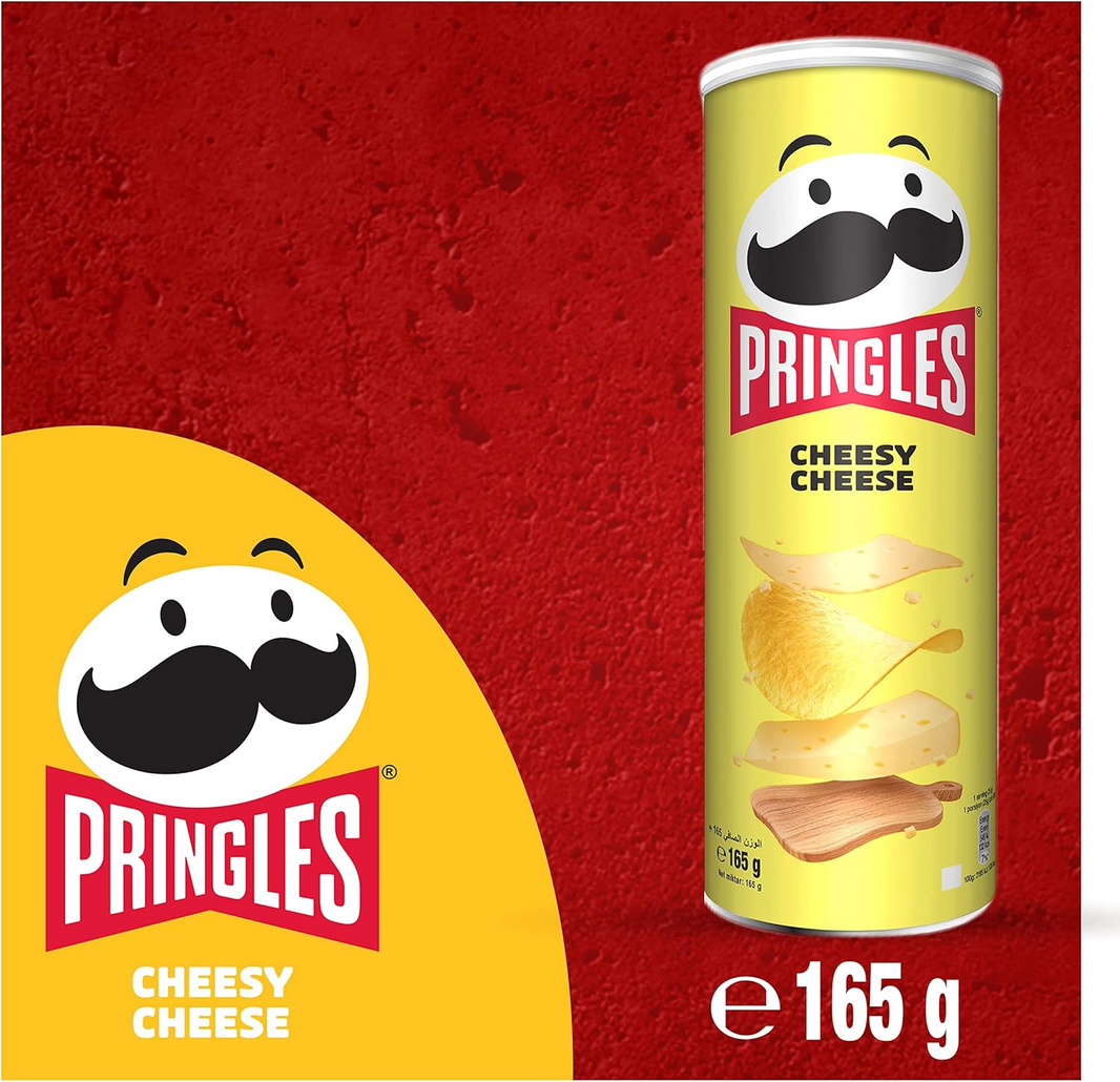 PRINGLES CHEESY CHEESE 165gm
