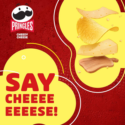 PRINGLES CHEESY CHEESE 165gm