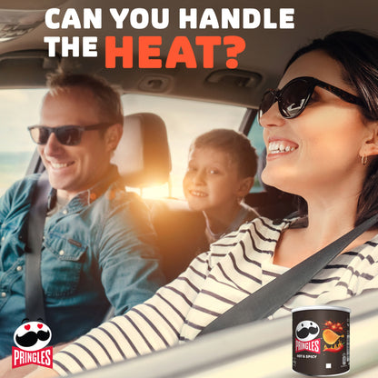PRINGLES HOT & SPICY CHIPS 40gm