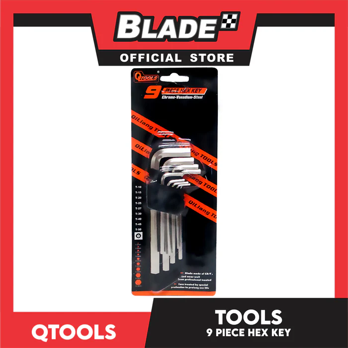 QTOOLS HEX KEY 9pcs 83599-5