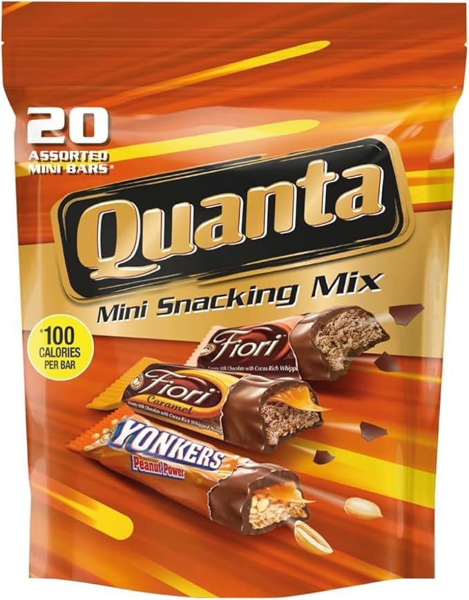 QUANTA MINI SNACKING BARS 314gm