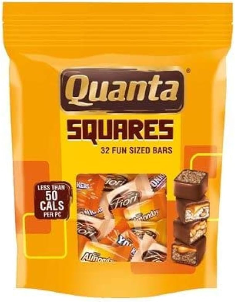QUANTA SQUARES BARS 10x344gm