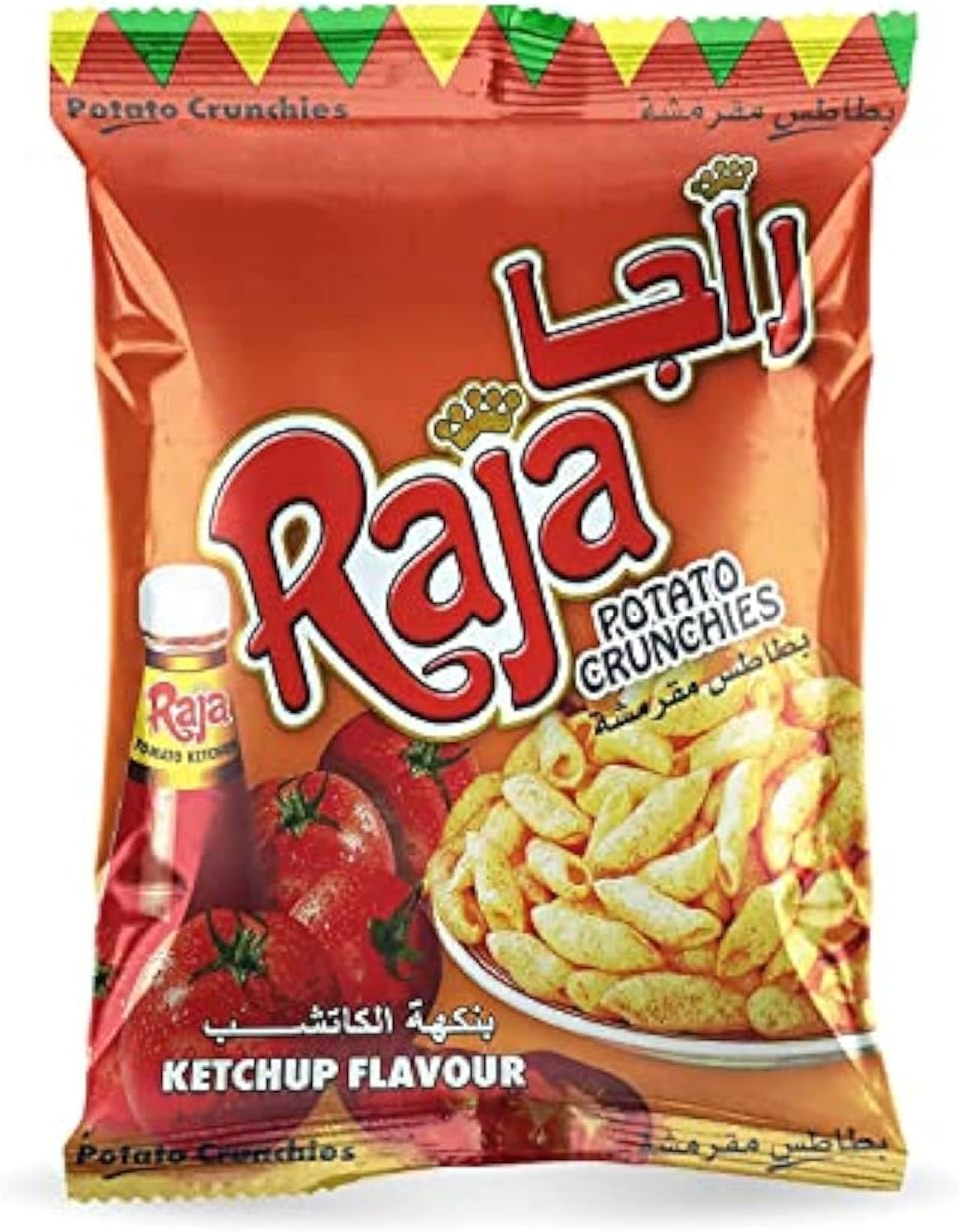 RAJA KETCHUP POTATO CRUNCHIES 20x10gm