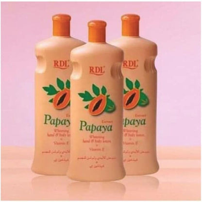 RDL PAPAYA HAND&BODY LOTION 600ml
