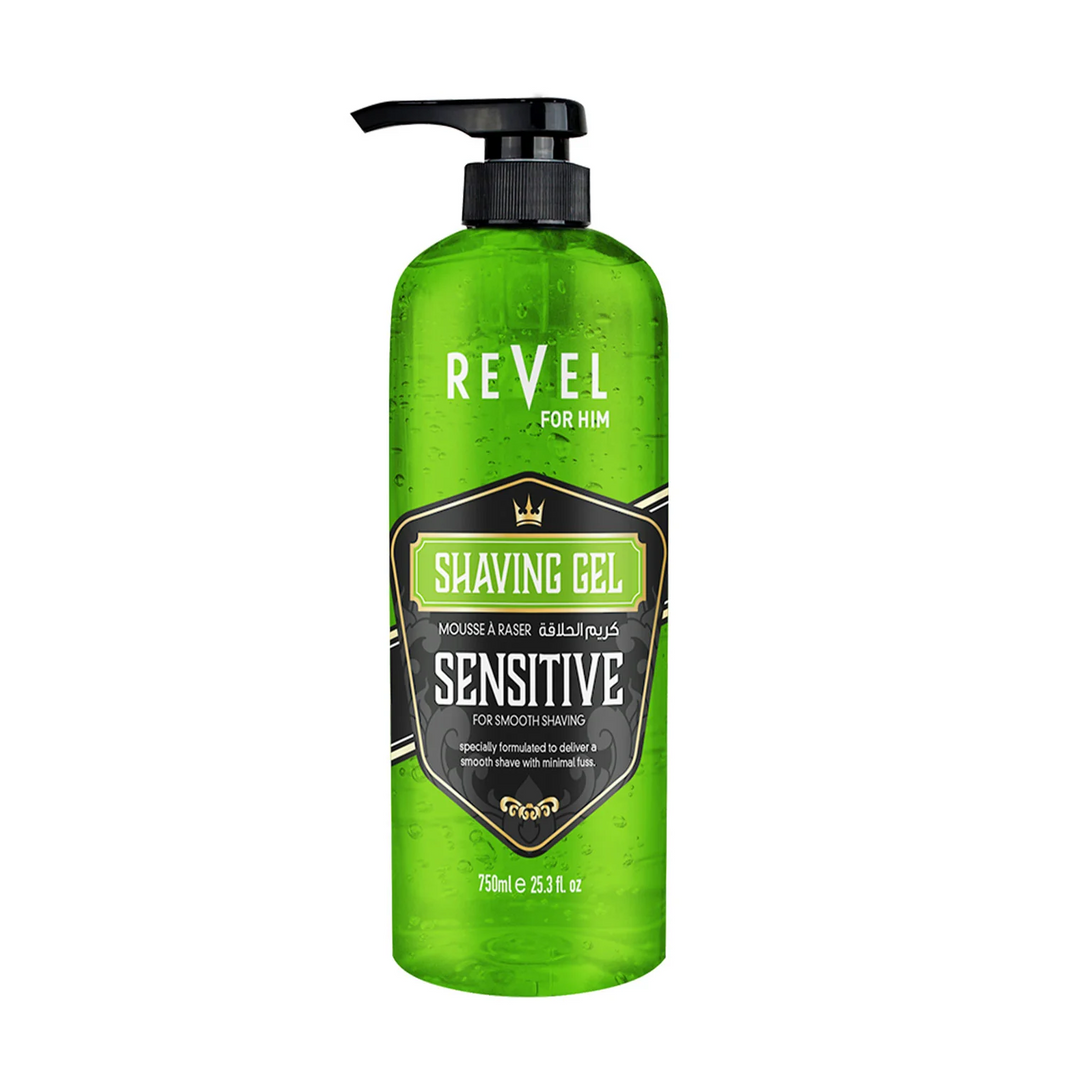 REVEL SENSITIVE SHAVING GEL 750ml