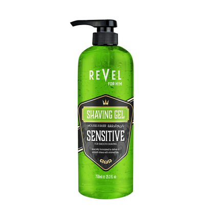 REVEL SENSITIVE SHAVING GEL 750ml