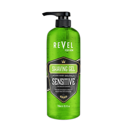 REVEL SENSITIVE SHAVING GEL 750ml