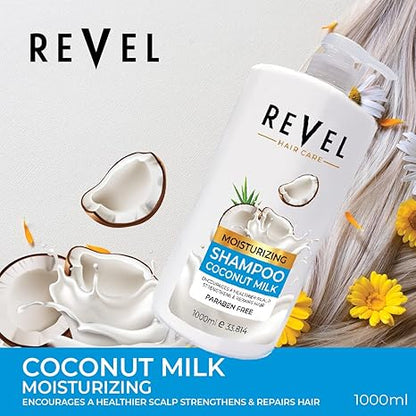 REVEL SHAMPO CCNT MILK 1000ML