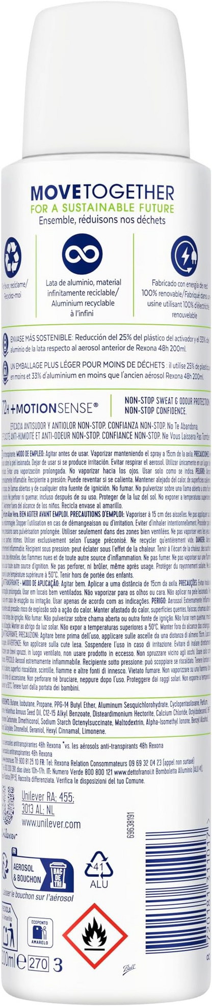 REXONA ADVANCE PROTECTION DEO SPRAY 200ML