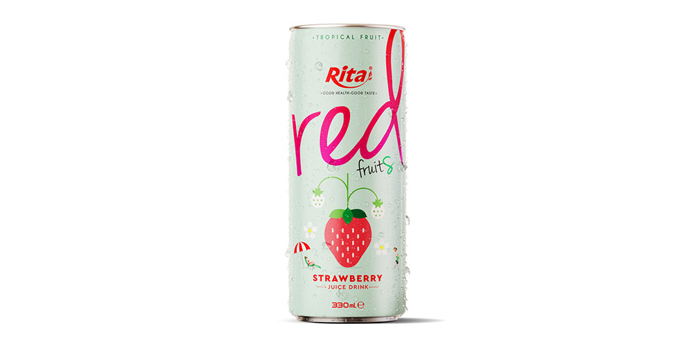 RITA STRAWBERRY SOFT DRINK 330ml