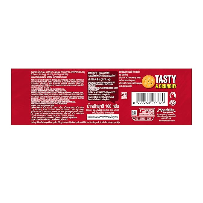 RITZ CRACKERS SALTY 3x100gm