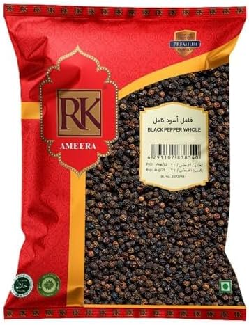 RK BLACK PEPPER WHOLE 100gm