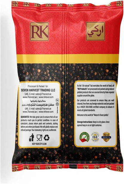 RK BLACK PEPPER WHOLE 200gm